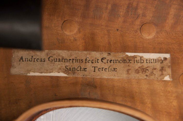 Andrea Guarneri Restoration of a violin by Andrea Guarneri 1665 Roland Houl