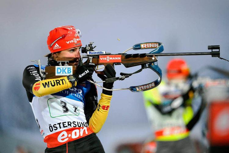 Andrea Henkel Andrea Henkel Die Letzte einer ra Biathlon Badische Zeitung