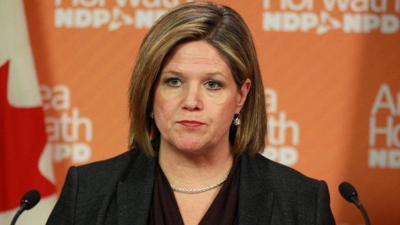 Andrea Horwath NDP Leader Andrea Horwath urges Liberals to heed