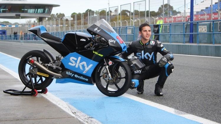 Andrea Migno motogpcom Andrea Migno Sky Italia Jerez Test