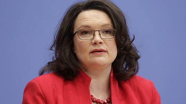 Andrea Nahles bundesarbeitsministerinandreanahlesjpg