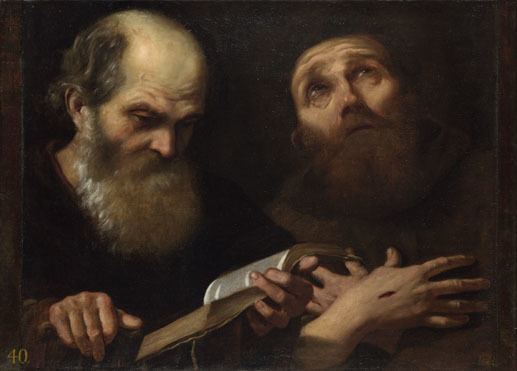 Andrea Sacchi Andrea Sacchi Saints Anthony Abbot and Francis of Assisi