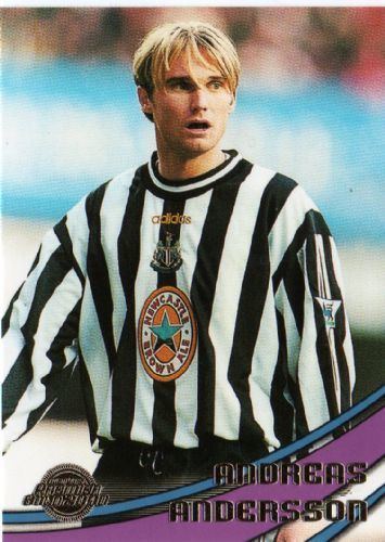 Andreas Andersson NEWCASTLE UNITED Andreas Andersson 73 TOPPS Premier Gold