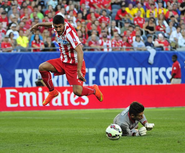 Andreas Bouchalakis Andreas Bouchalakis Pictures Liverpool v Olympiacos Zimbio