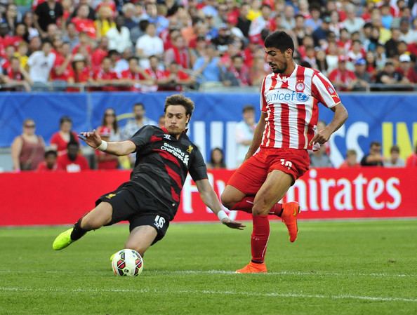 Andreas Bouchalakis Andreas Bouchalakis Pictures Liverpool v Olympiacos Zimbio