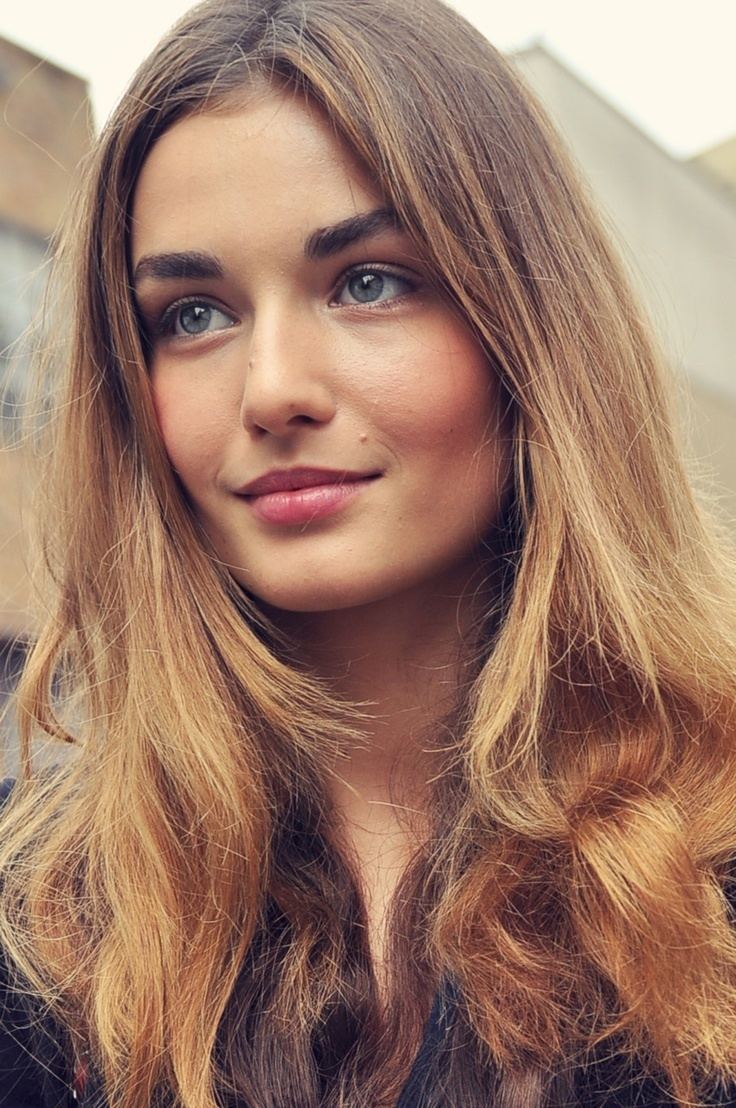 Andreea Diaconu Andreea Diaconu brows makeup amp hair makeup