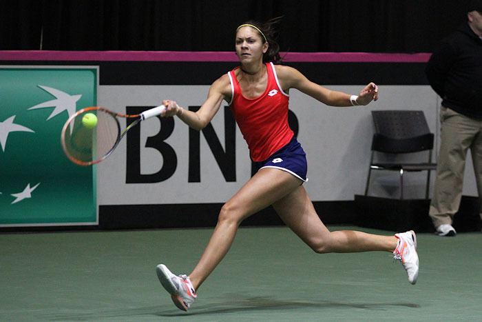 Andreea Mitu Fed Cup Articles Romania clinches historic victory