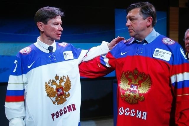 Andrei Khomutov Hockey sur glace Bykov et Khomutov au Temple de la