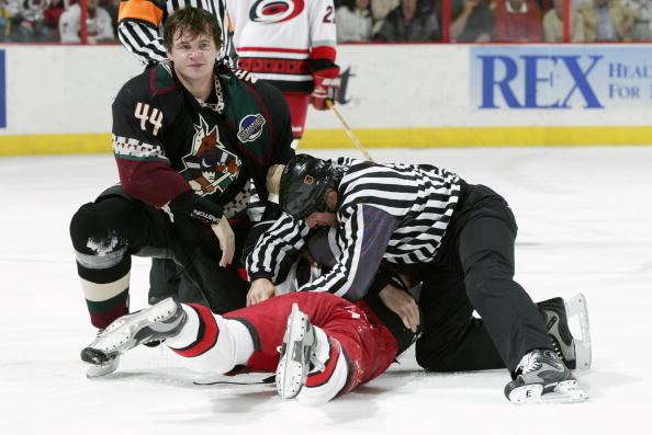 Andrei Nazarov BarDown KHL coach and exNHL goon Andrei Nazarov knocked