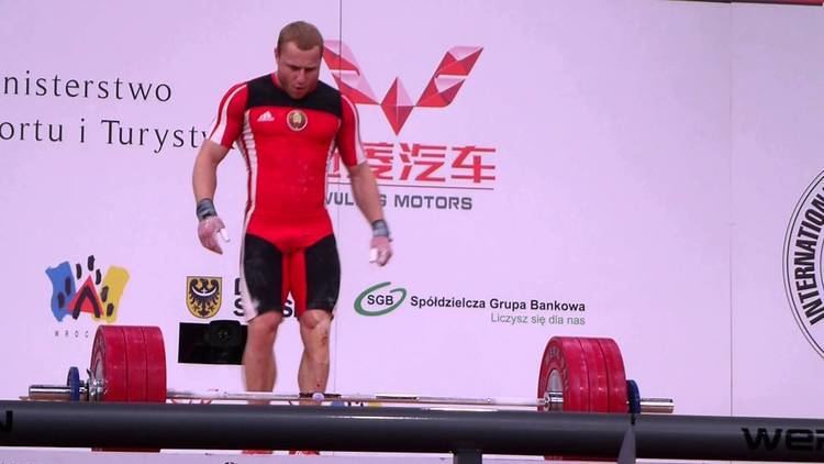 Andrei Rybakou Andrei Rybakou WWC 2013 Gold medal winning 179kg snatch YouTube