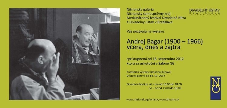 Andrej Bagar ANDREJ BAGAR 19001966 vera dnes a zajtra Nitrianska