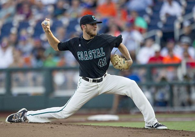 Andrew Beckwith 2016 CWS Beckwith39s Brilliance Lifts Chanticleers Past No 1