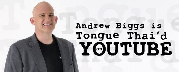 Andrew Biggs Andrew Biggs is Tongue Thai39d on YouTube Learn Thai