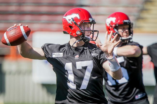 Andrew Buckley (Canadian football) Calgary Stampeders Notes Buckley one happy camper Stampeders