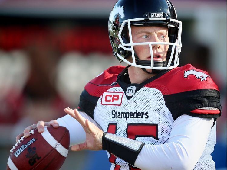 Andrew Buckley (Canadian football) Calgary Stampeders newest quarterback provides best Father39s Day