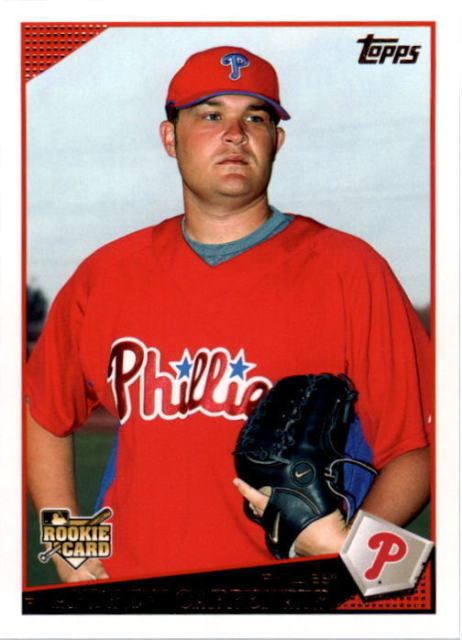 Andrew Carpenter (baseball) 2009 Topps Andrew Carpenter Philadelphia Phillies 12 Baseball Card