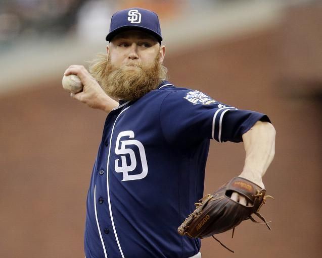 Andrew Cashner Andrew Cashners beard consumed by Marlins facial hair policy