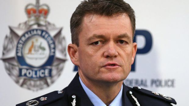 Andrew Colvin AFP Commissioner Andrew Colvin 39guarantees39 sword seized