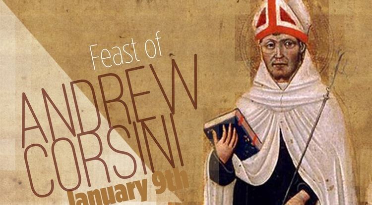 Andrew Corsini Feast of St Andrew Corsini January 9 News Order of Carmelites