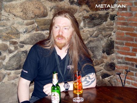 Andrew Craighan My Dying Bride interview Andrew Craighan and Hamish Glencross