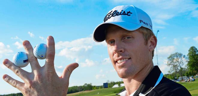 Andrew Dodt Australian Andrew Dodt makes two aces at Nordea Masters