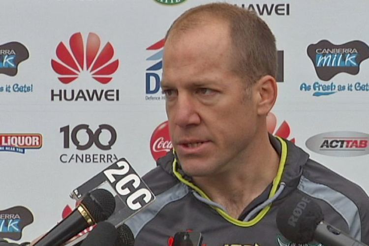 Andrew Dunemann Acting Canberra Raiders coach Andrew Dunemann ABC News Australian