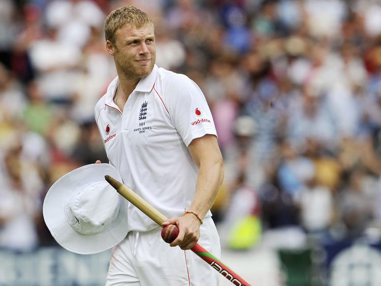 Andrew Flintoff was once run out for England because he couldnt