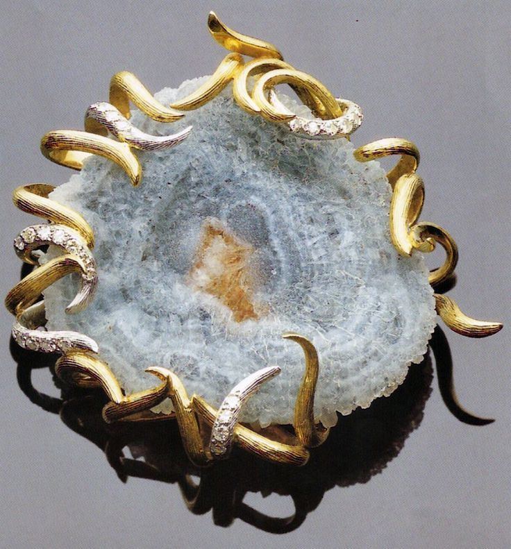 Andrew Grima Grima jewelry on Pinterest Agates Diamond Brooch and