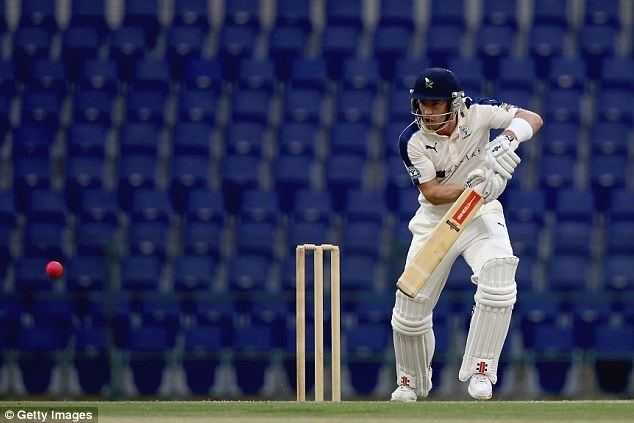 Andrew Hodd Yorkshire wicketkeeper Andrew Hodd shows its not just cricket as he