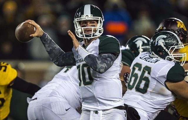 Andrew Maxwell (American football) Dantonio QB Andrew Maxwell will start for Michigan State