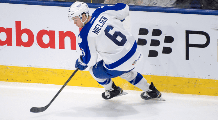 Andrew Nielsen (ice hockey) Leafs defence prospect Andrew Nielsen turning heads Sportsnetca
