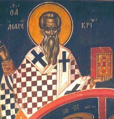 Andrew of Crete A Song of Repentance The Great Canon of St Andrew of