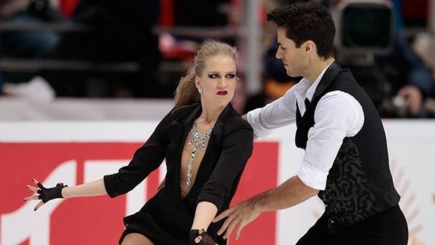 Andrew Poje Canadas Weaver and Poje sit 3rd after short dance at Russia Grand