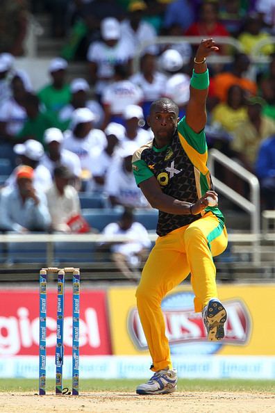 Andrew Richardson (Jamaican cricketer) Andrew Richardson in Jamaica Tallawahs v Trinidad Tobago Red Steel