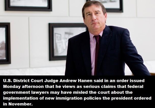 Andrew S. Hanen DOJ Misled Judge on quotDeferred Actionquot Issues Order
