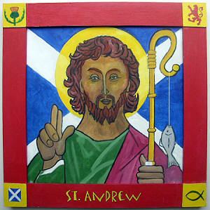 Andrew the Apostle wwwpaulhelmcomimagesAndrew300jpg