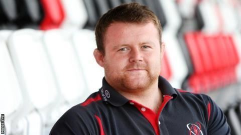 Andrew Warwick Ulster Academy prop Andrew Warwick signs pro contract with province