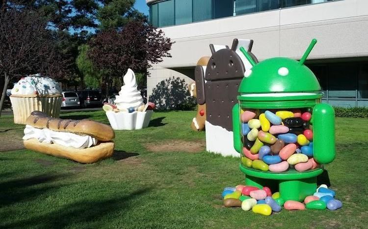 Android lawn statues Google Gets A New Android Lawn Sculpture But It39s Not What You