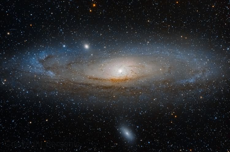 Andromeda Galaxy APOD 2014 July 30 M31 The Andromeda Galaxy