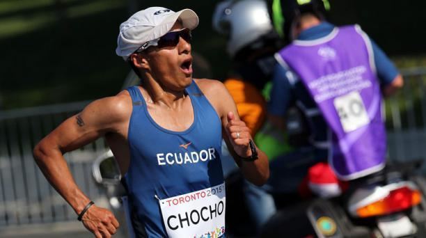 Andrés Chocho Andrs Chocho oro en 50 kilmetros marcha de los Panamericanos El