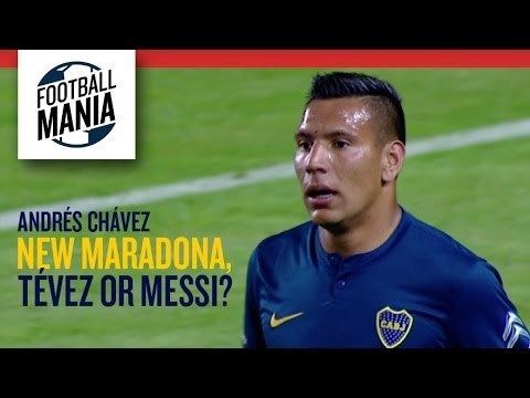 Andrés Chávez Andrs Chvez Boca JuniorsARG New Maradona Tvez or Messi