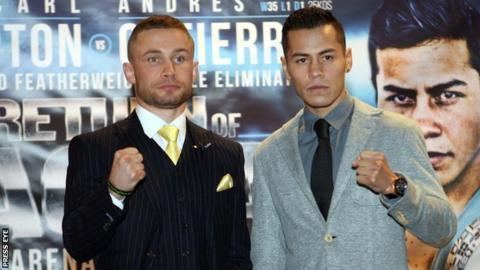 Andrés Gutiérrez Carl Frampton Andres Gutierrez to vows grab opportunity of a