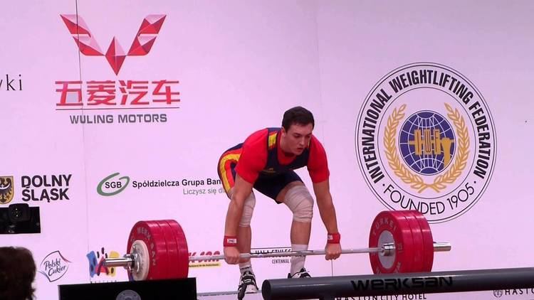 Andrés Mata (weightlifter) WWC 2013 Wroclaw Men 85 kg Andres Mata Perez 185 kg clean and jerk