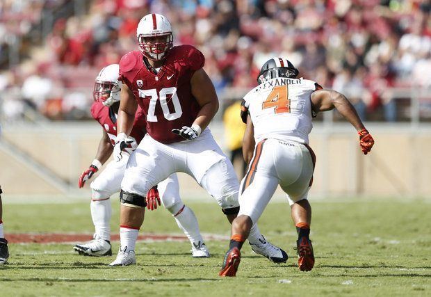 Andrus Peat Saints Pick Add Stanford OT Andrus Peat With 13th Pick