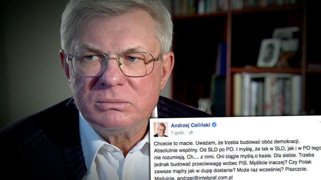 Andrzej Celiński Andrzej Celiski krytycznie o PO i SLD