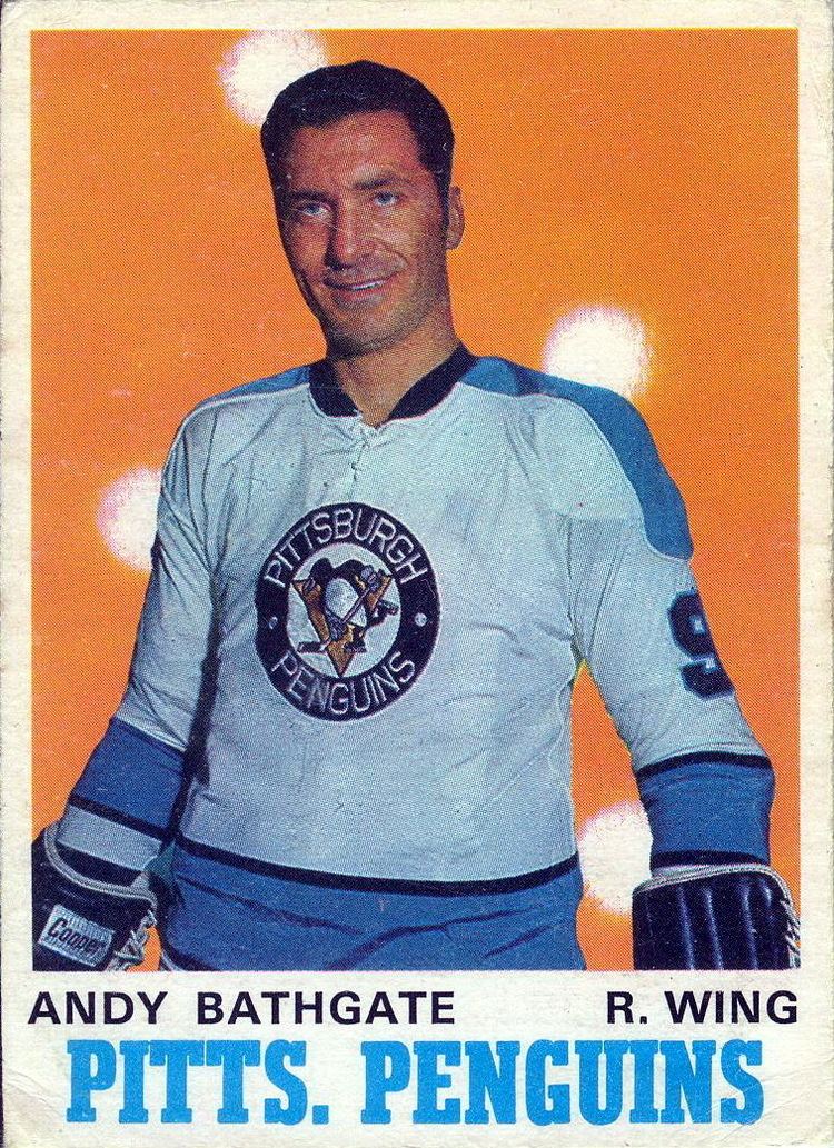 Andy Bathgate Andy Bathgate Player39s cards since 1970 1971