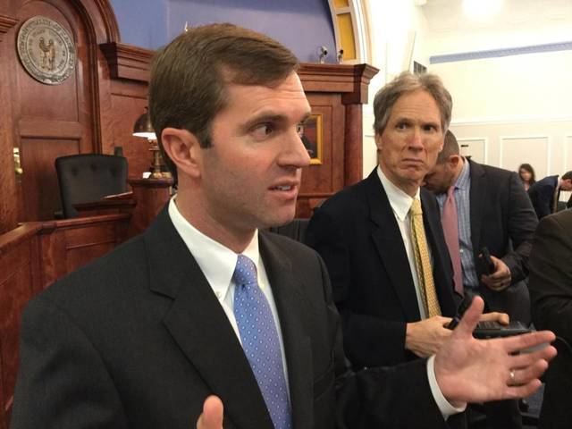 Andy Beshear Andy Beshear plans criminal charges against his former top deputy