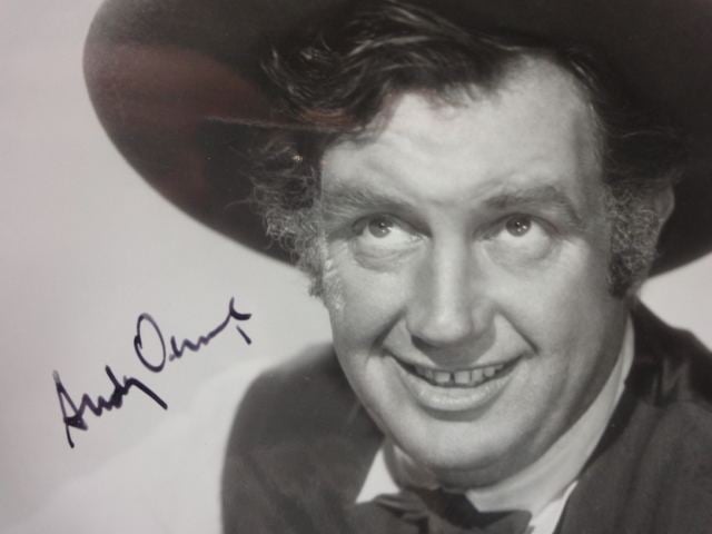 Andy Devine Andy Devine Publicity Photo Signed Autograph Guaranteed