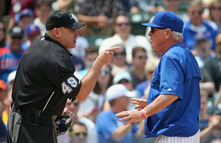 Andy Fletcher (umpire) Umpire Charges Mound MLB Weighs Changes