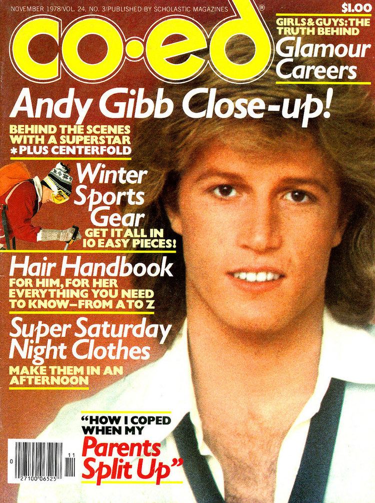 Andy Gibb 1978 Magazine Cover CoEd Singer Actor Andy Gibb Flickr